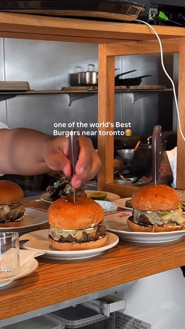 Fat Rabbit's World-Famous Cheeseburger Near Toronto