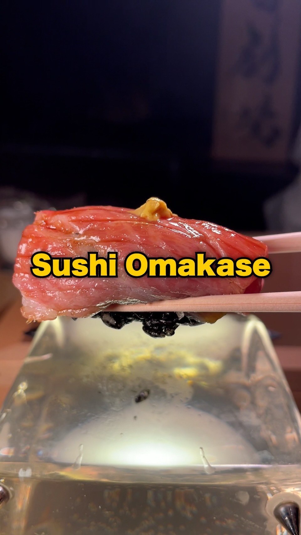 Hidden Tokyo Sushi Spot Serves Unique Black Rice