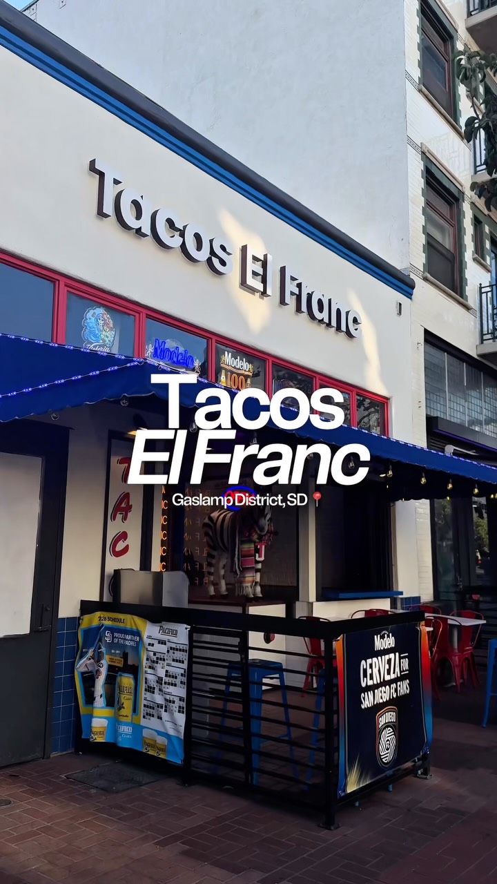 Tacos El Franc's Famous San Diego Tacos