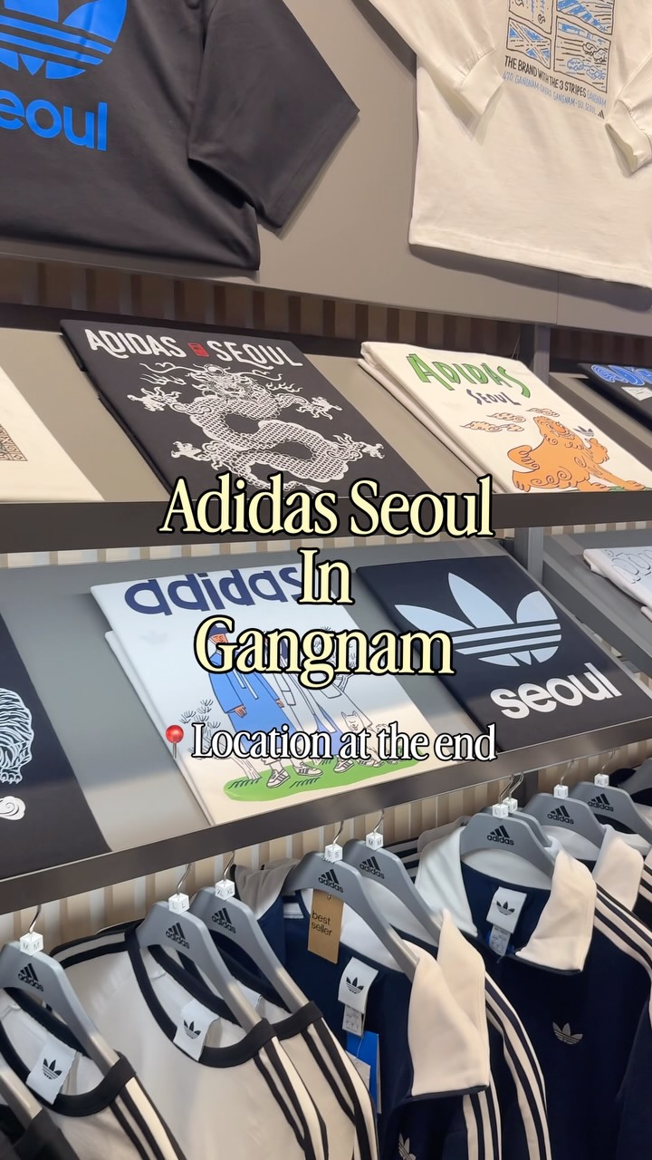 Adidas Gangnam Brand Center Seoul Souvenirs