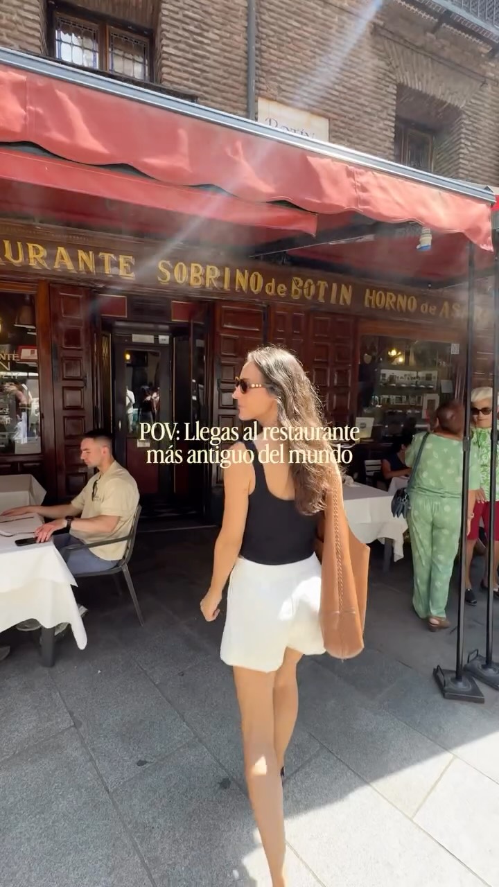 Madrid's Historic Plaza Mayor and Oldest Restaurant