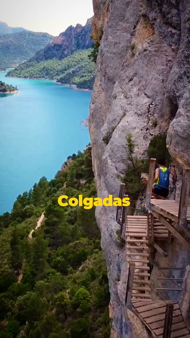 Wooden Walkways and Canyons in Spain