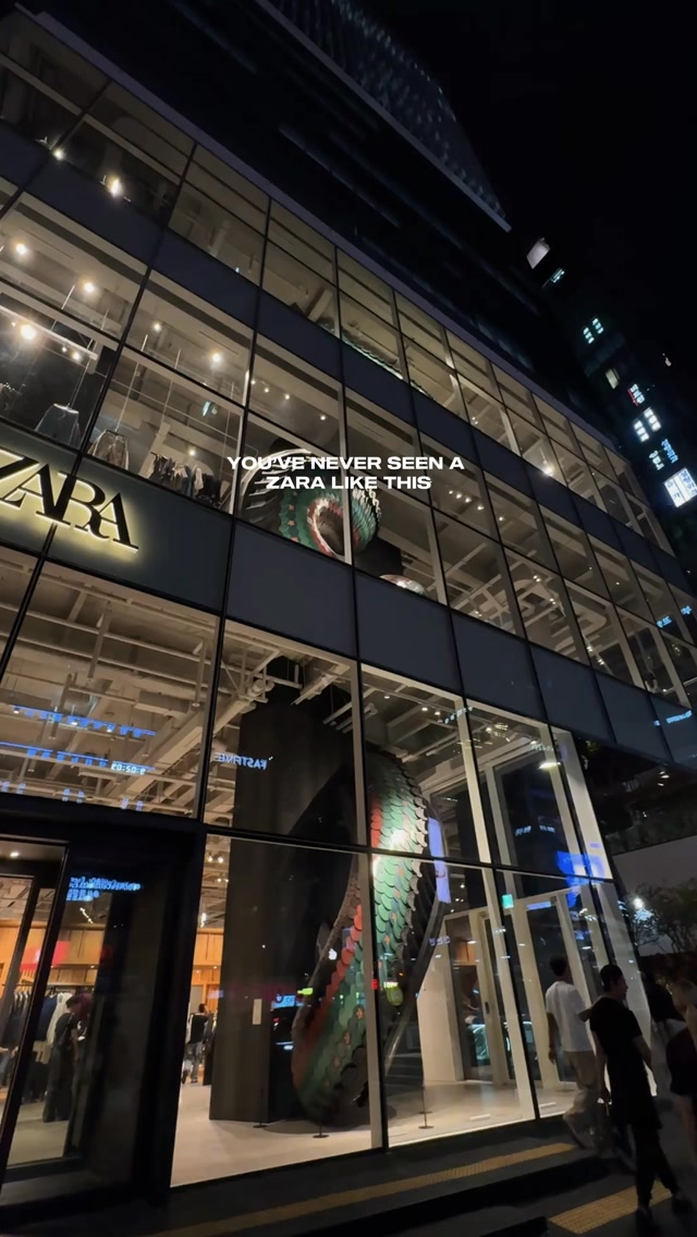 Zara Gangnam Flagship Store: Fashion and Experience