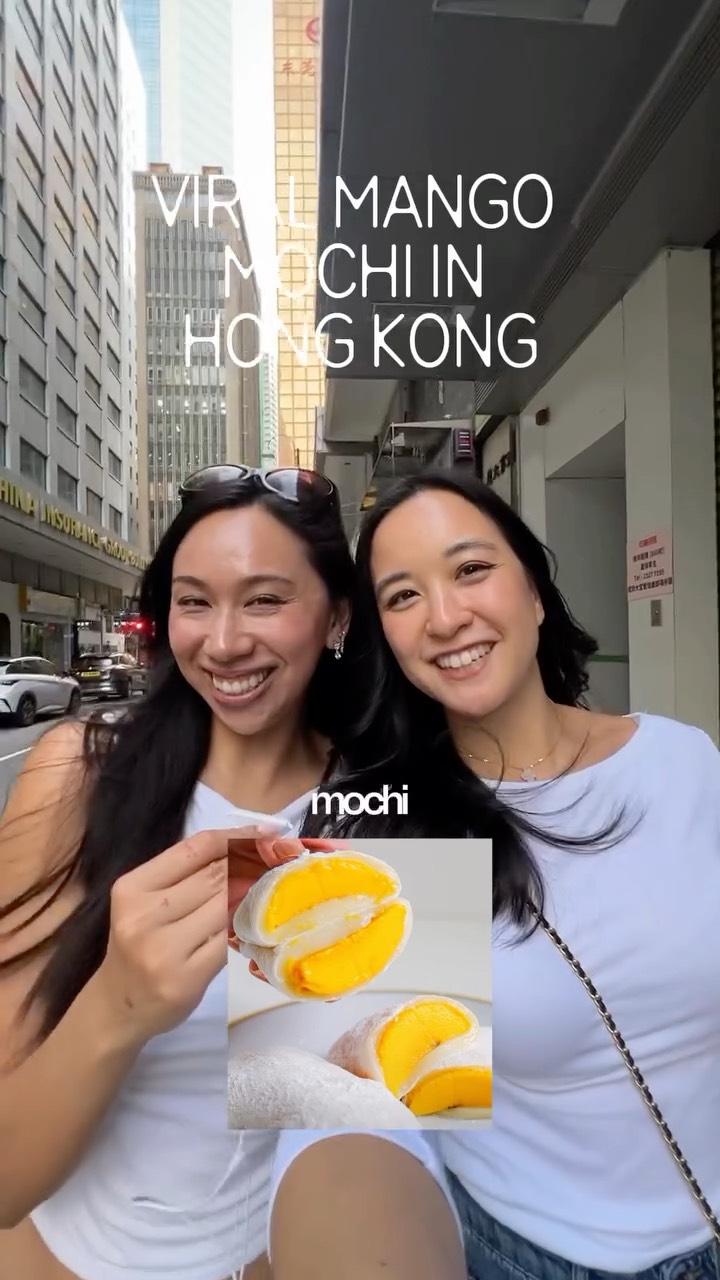 Hong Kong Bakery Sells Viral Mango Mochi
