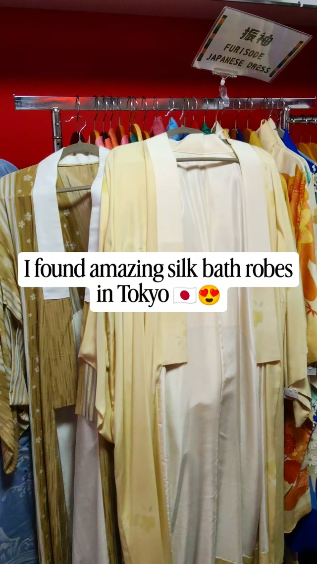 Tokyo Shops Offer Vintage Kimonos and Yukata
