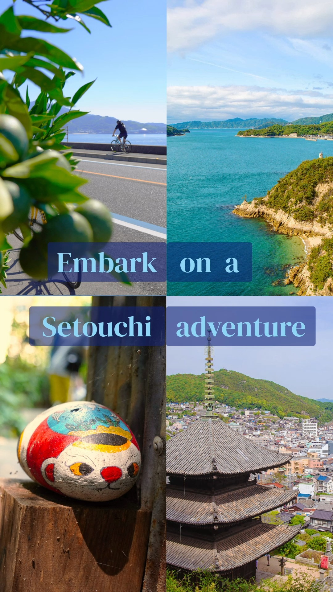 Island-Hopping Cycling Tours In Seto Inland Sea