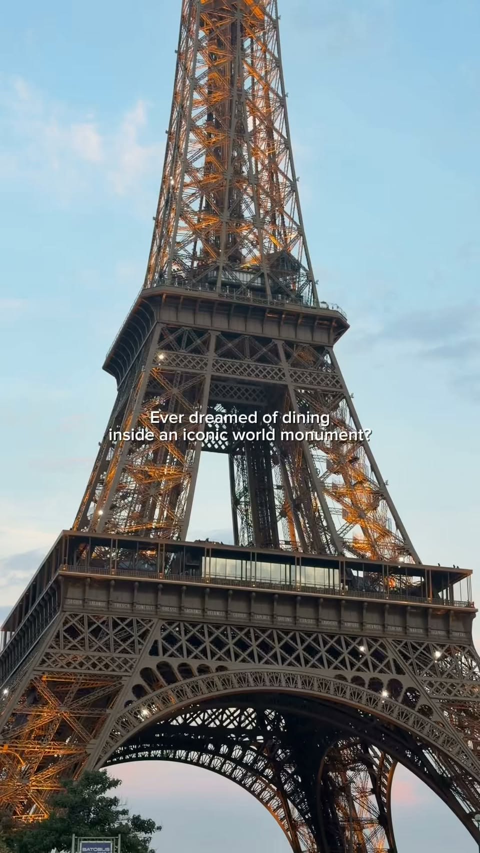 Dine Within The Eiffel Tower's Iconic Walls