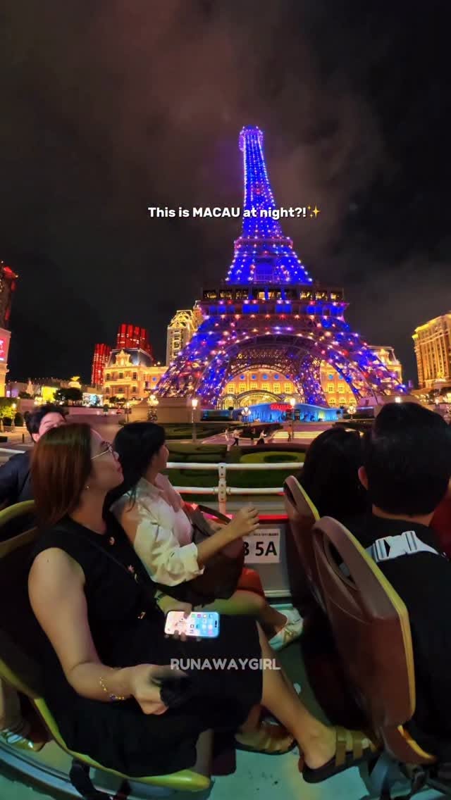 Macau's Dazzling Nighttime Attractions Showcase City Lights