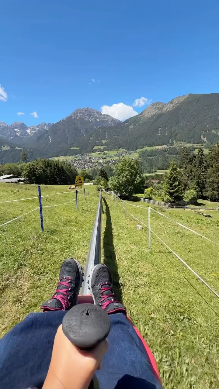 Longest Toboggan Ride in Austria Near Innsbruck