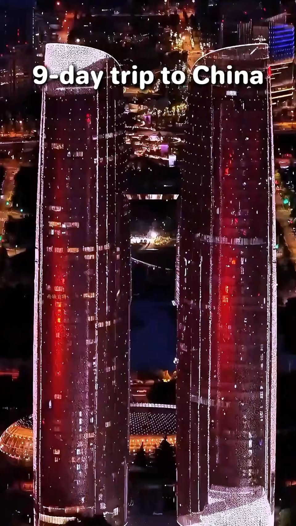 Travel Route Through Major Chinese Cities