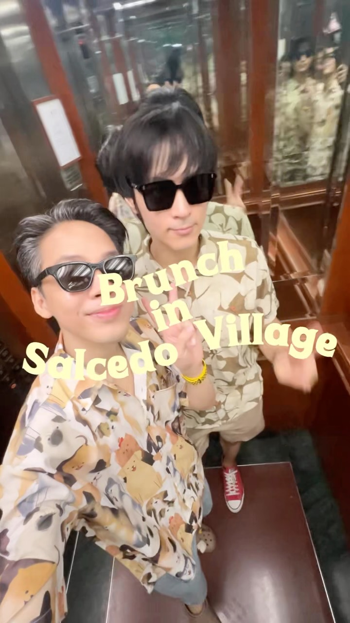 Gay Couple Enjoys Brunch at Restaurant Idalia