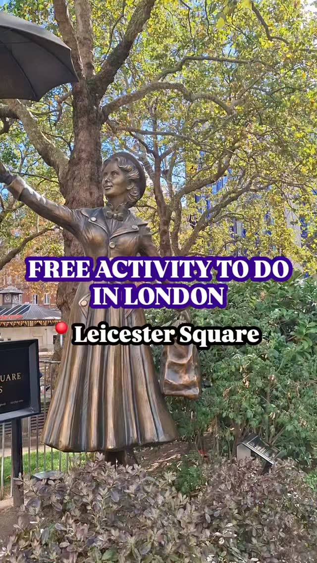 Movie Character Statues In London's Leicester Square