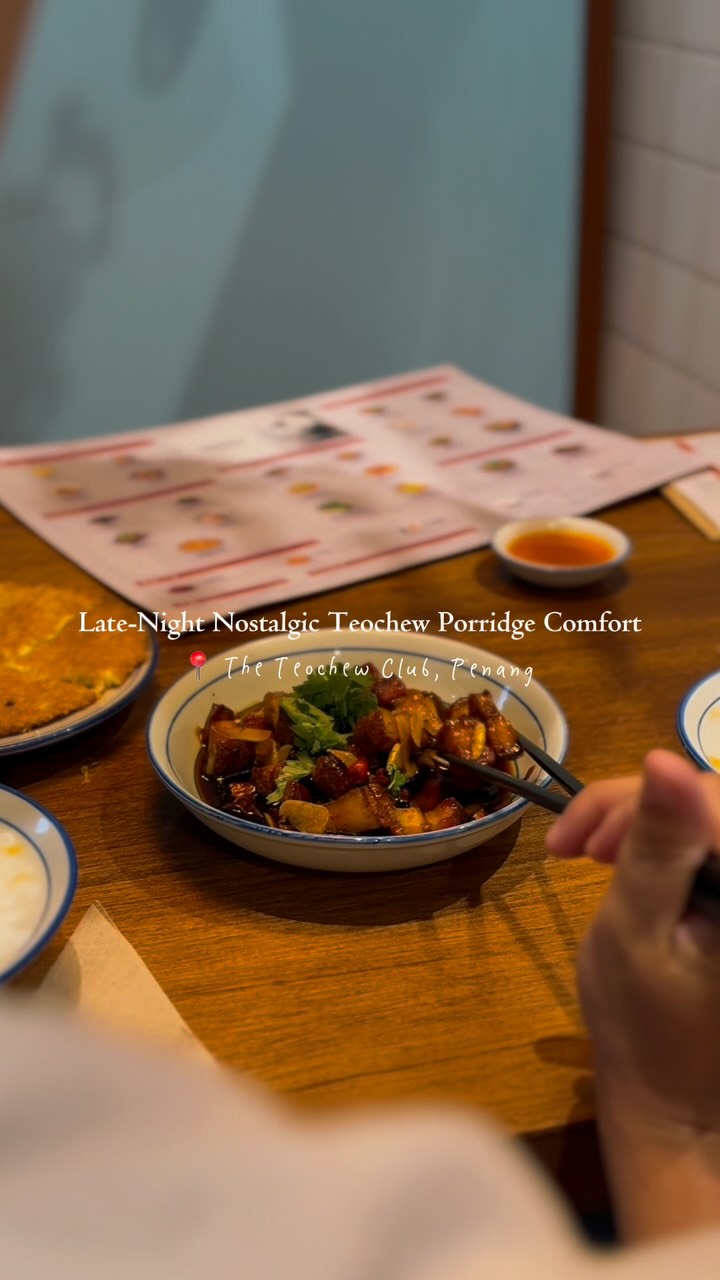 Teochew Club Offers Nostalgic Porridge