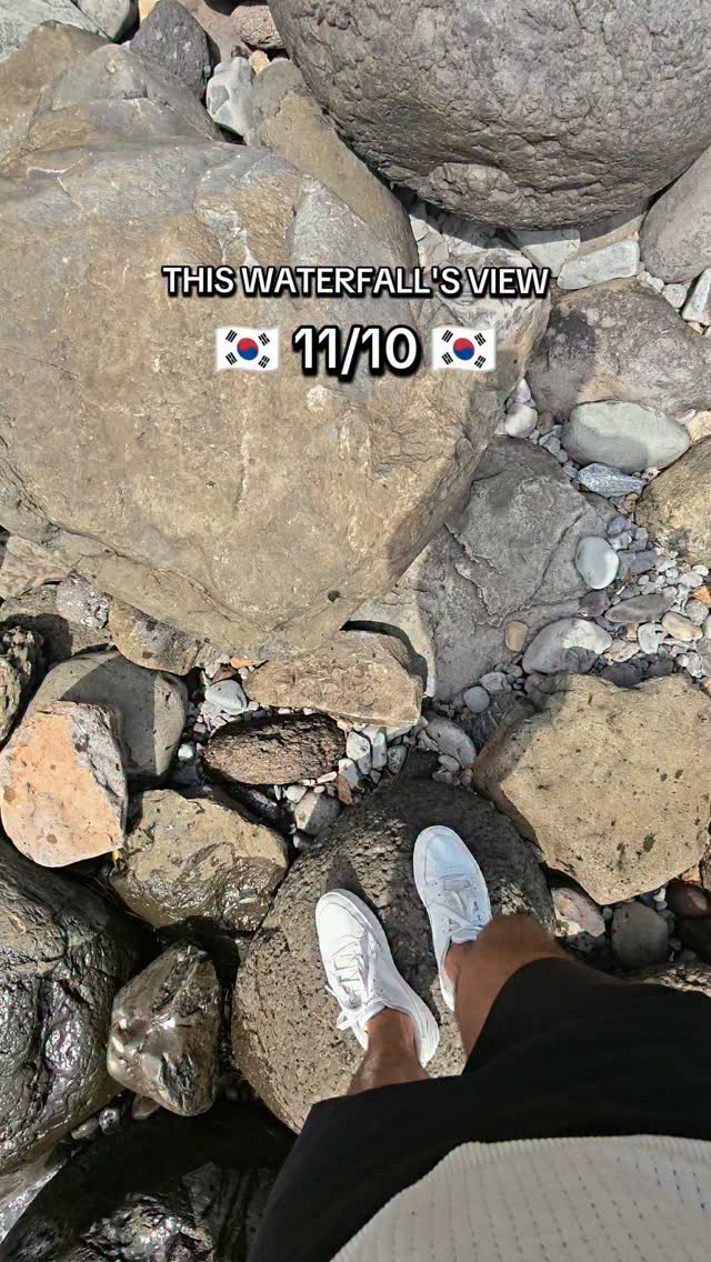 Cheonjiyeon Waterfall In South Korea