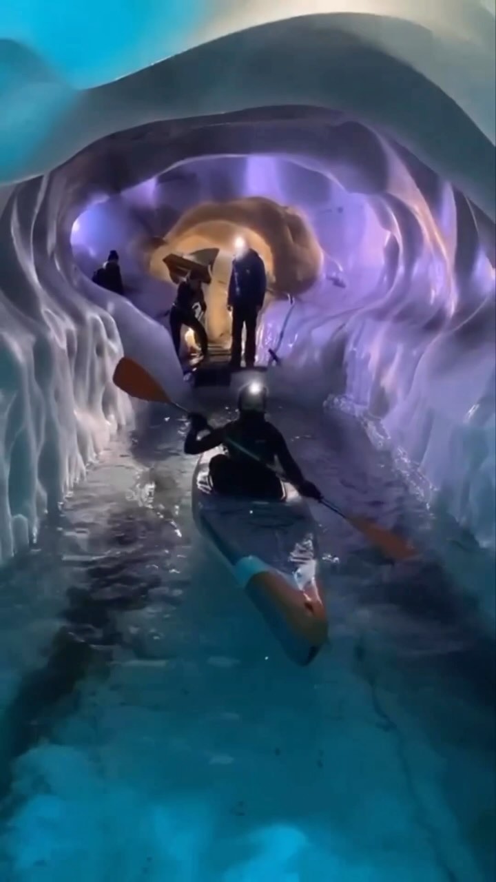 Hintertux Glacier's Nature Ice Palace Revealed