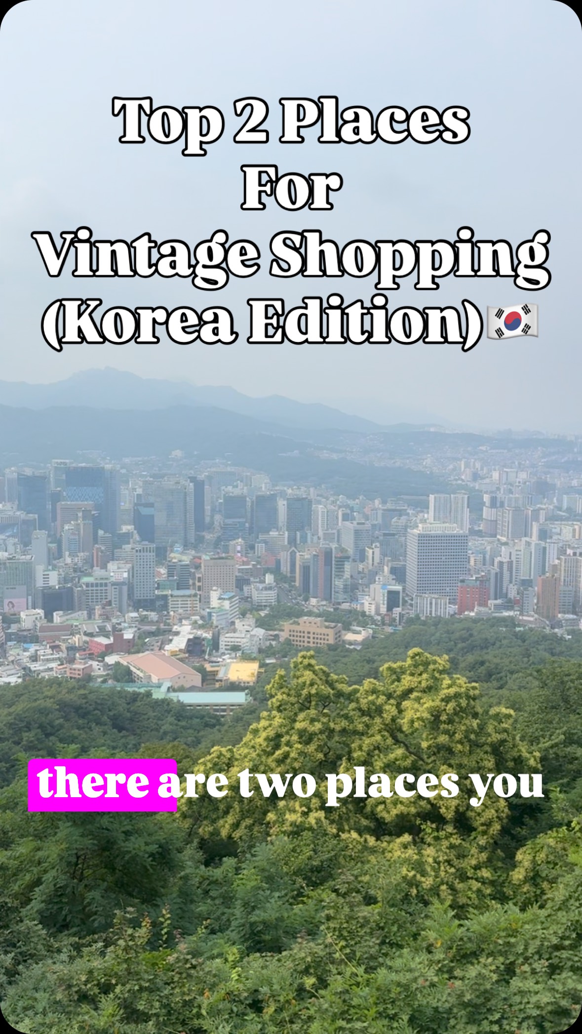 Seoul's Best Vintage Shopping Destinations