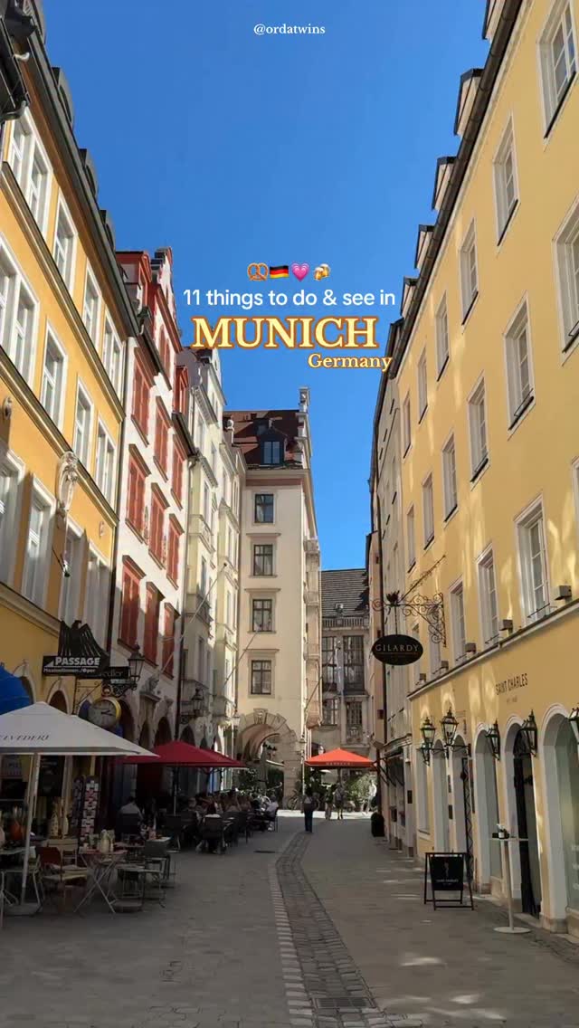 Munich Landmarks And Gathering Spots