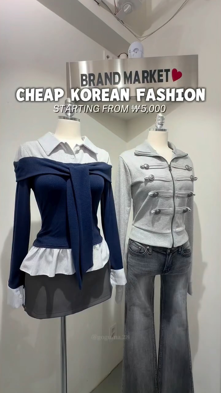 Affordable Korean Fashion At Brand Market