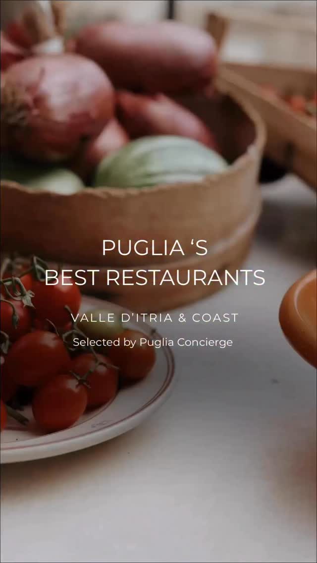Puglia's Top Restaurants: Michelin Stars to Seaside Gems