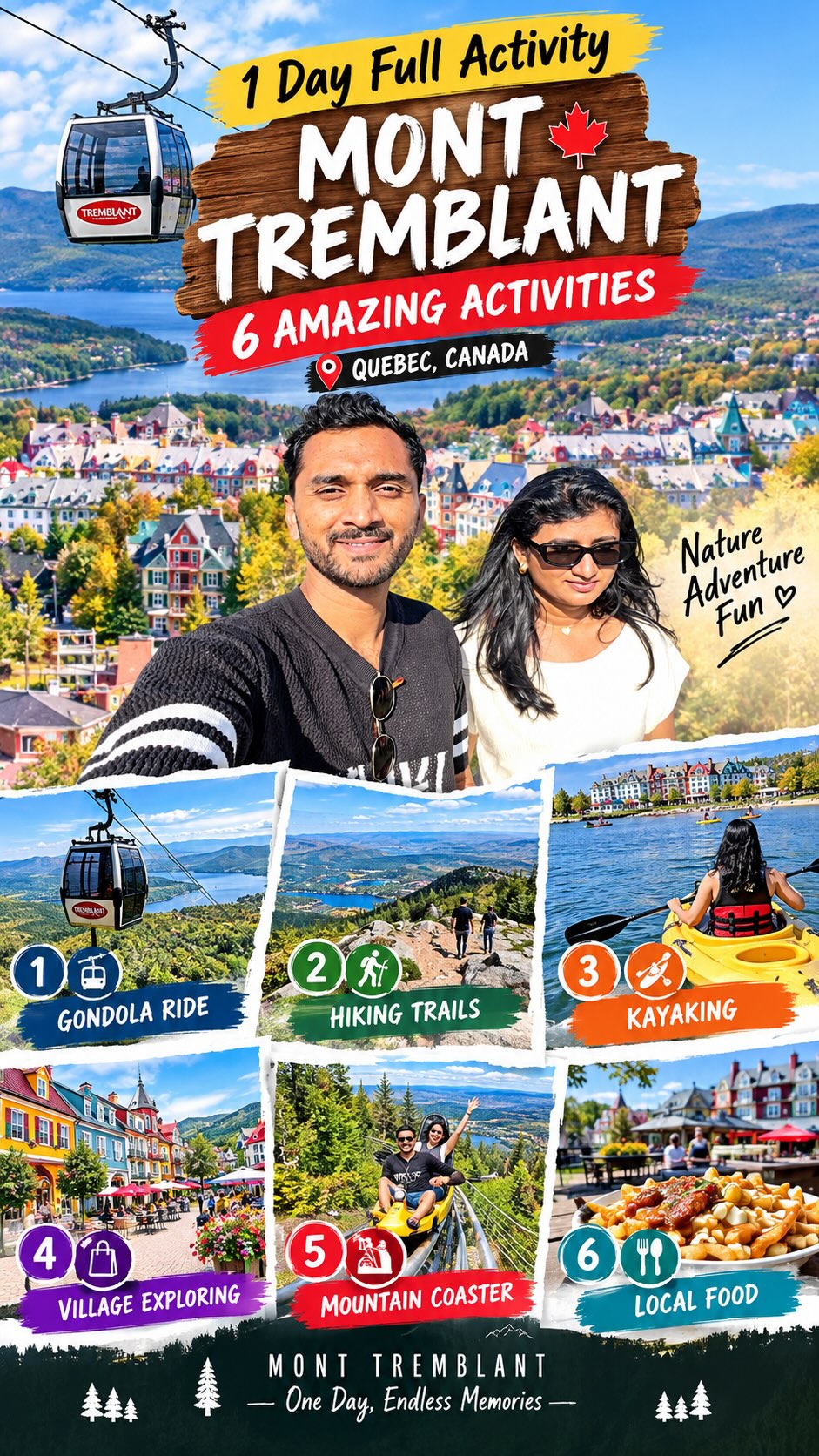 Mont-Tremblant: Views, Adventure & European Vibes