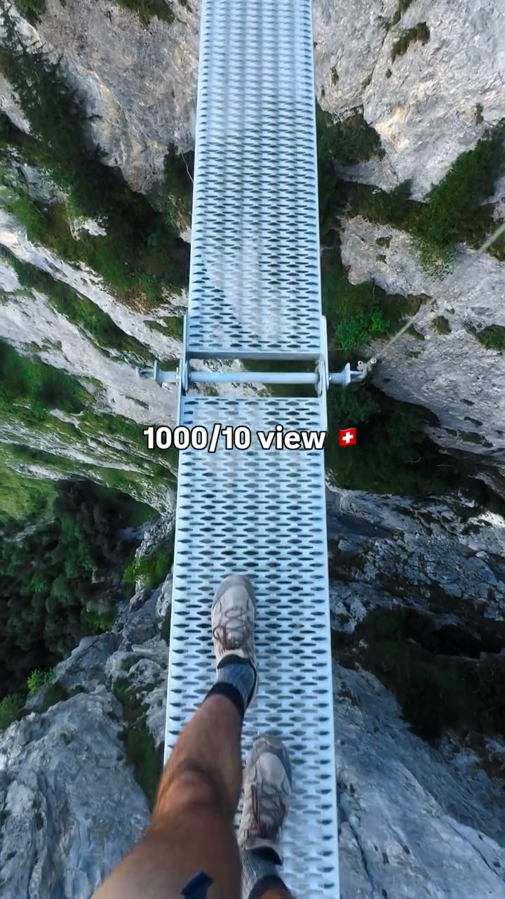 Swiss Alps Via Ferrata Views