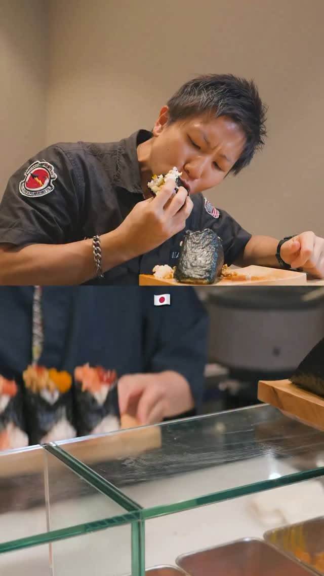 Shinjuku Onigiri Shop With Freshly Made Rice Balls