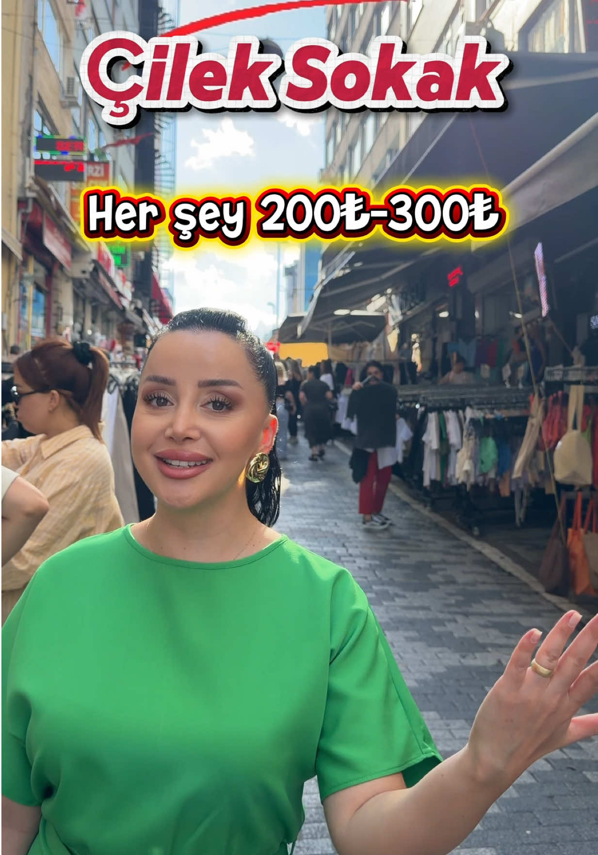 Chic Shopping Street in Istanbul
