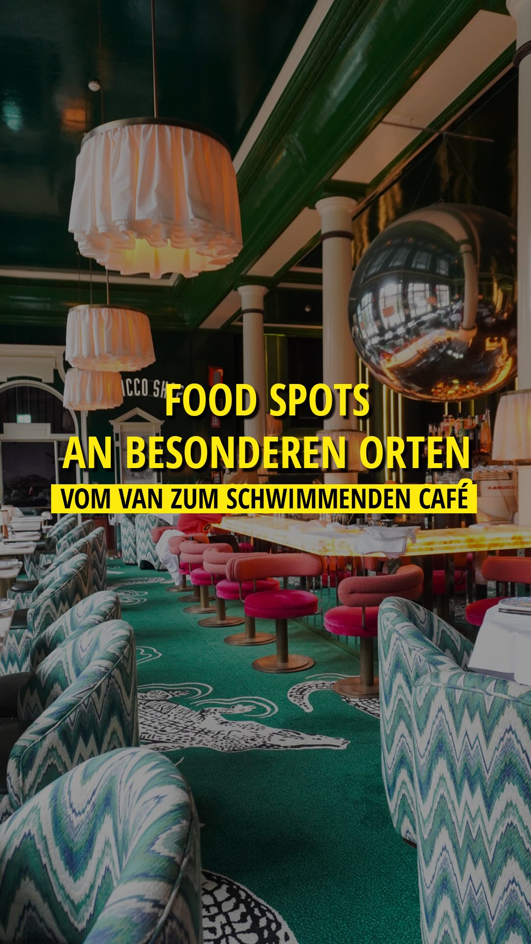 Hamburg's Uniquely Themed Food and Drink Spots