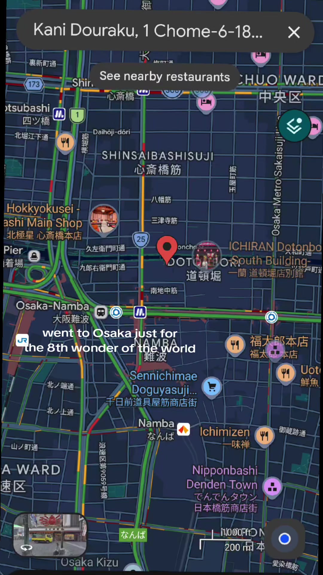 Osaka's Dotonbori and Namba Districts