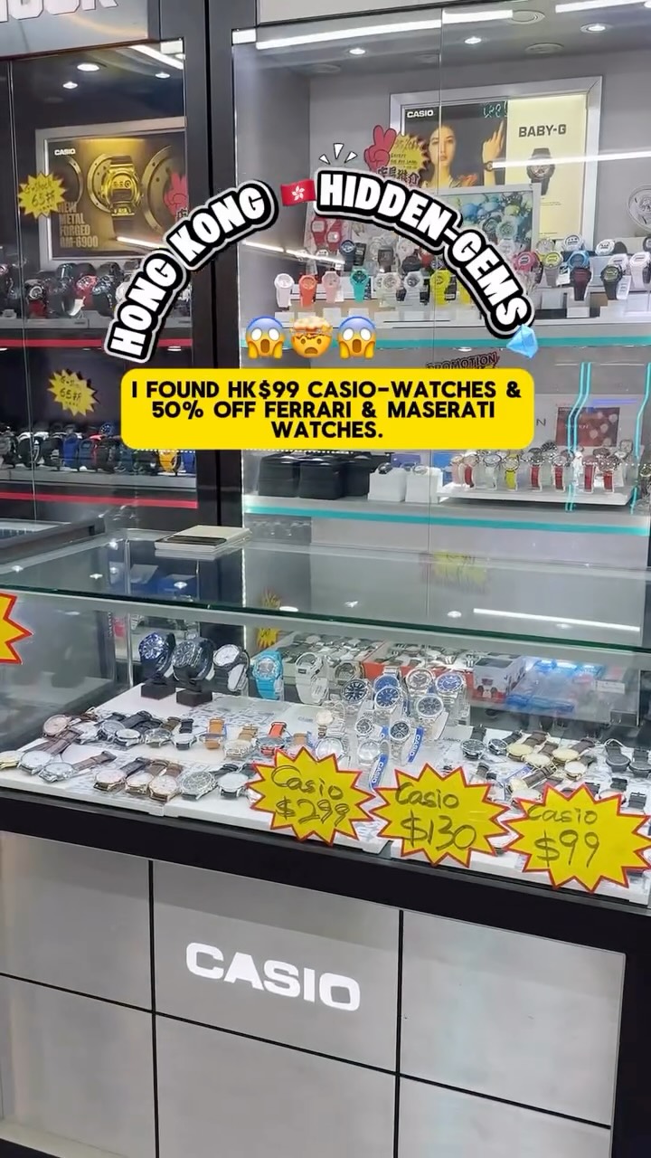 Hong Kong Outlet Sells Discounted Designer Watches and Bags