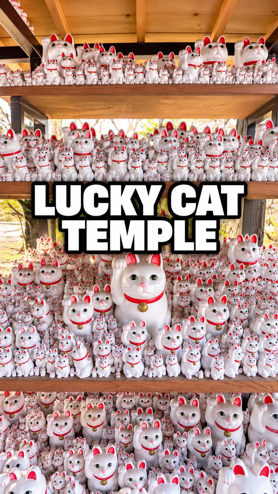 Gotokuji Temple's Maneki-Neko Charm