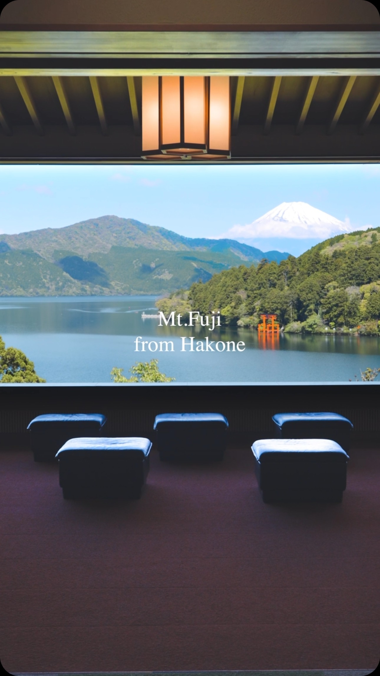 Art Museum Overlooking Mount Fuji