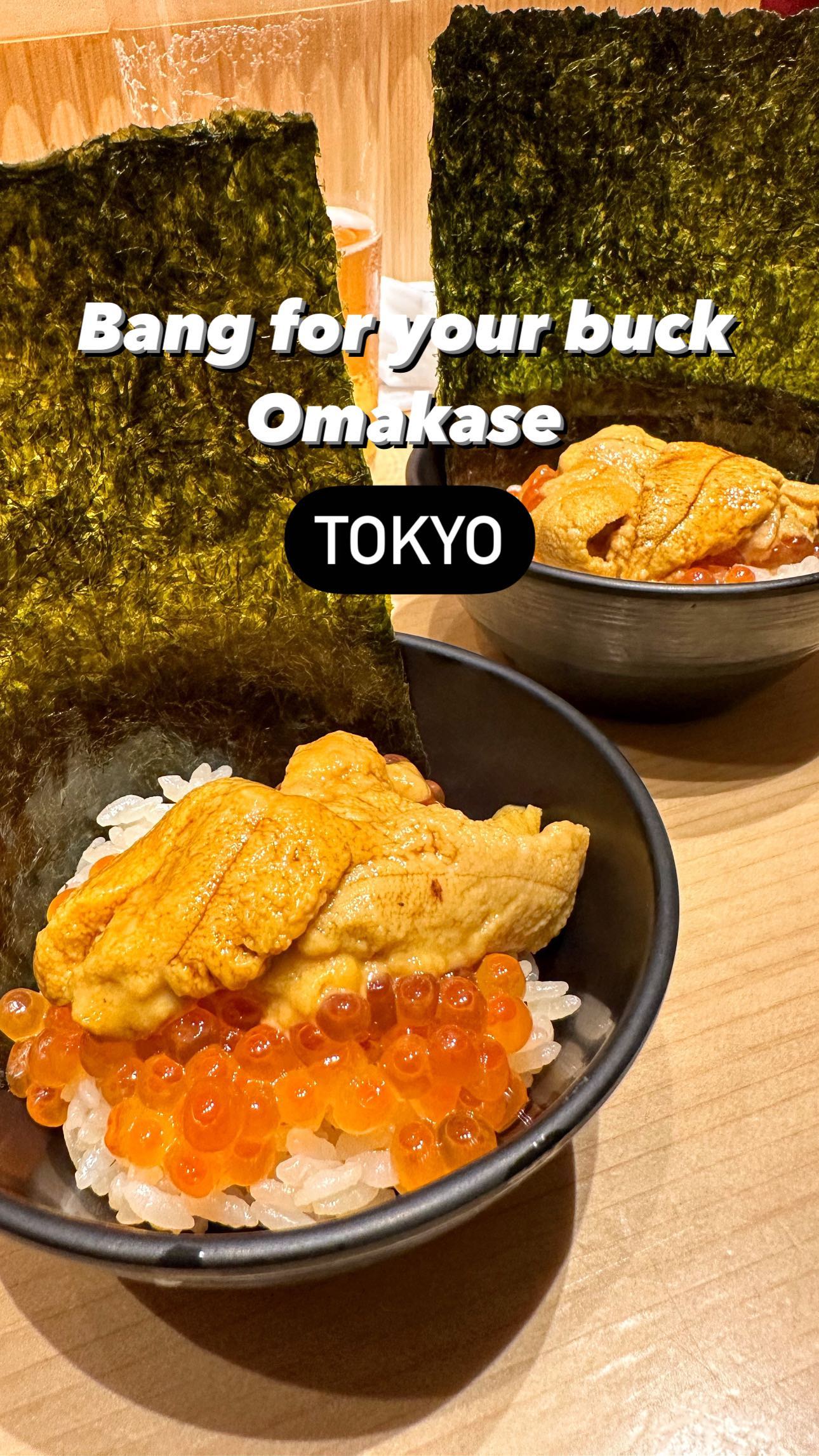 Tokyo Sushi Omakase Experience