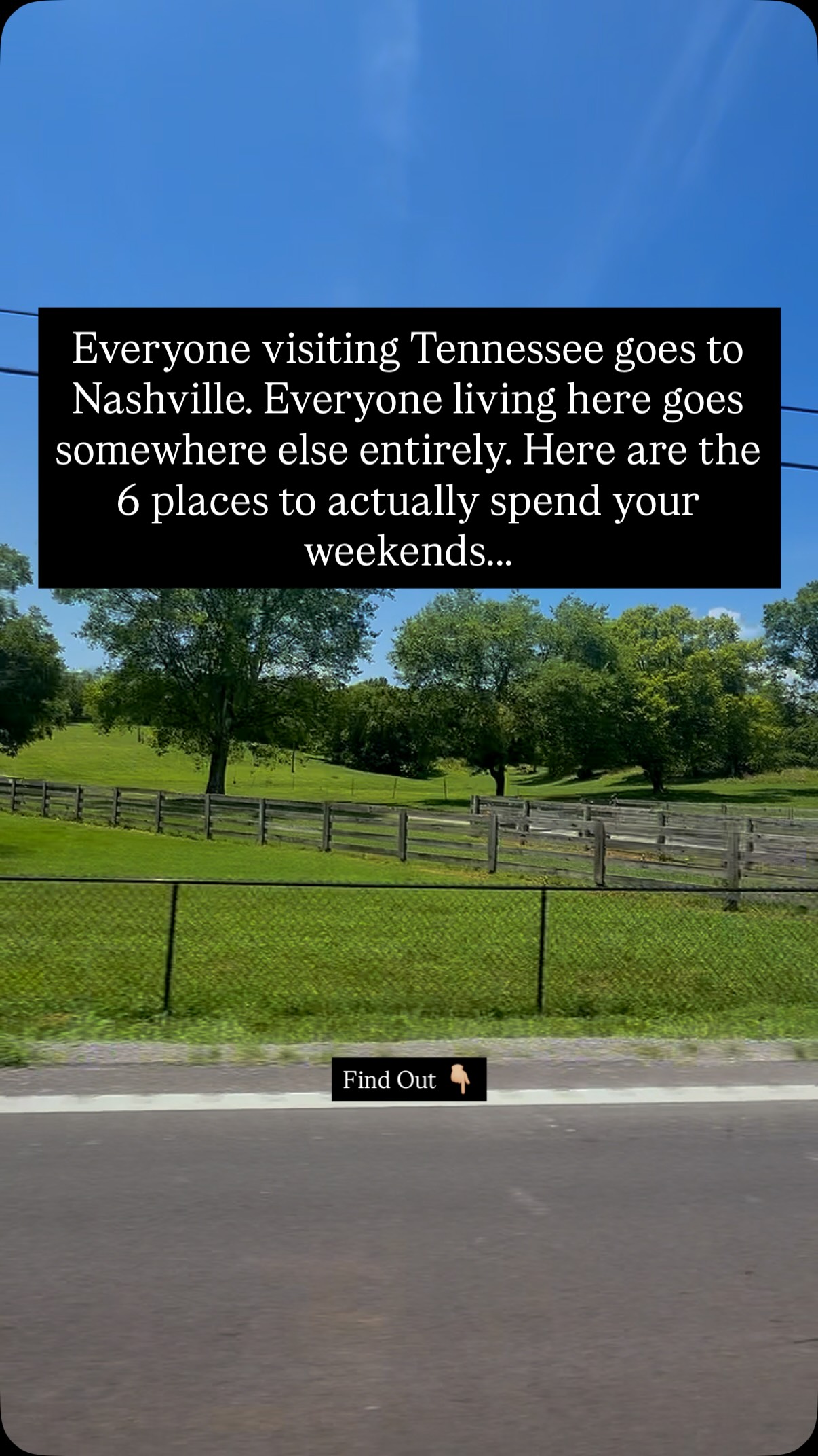 Tennessee Weekend Escapes Beyond Nashville