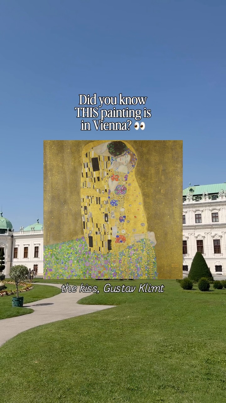 Belvedere Palace Features Klimt's "The Kiss