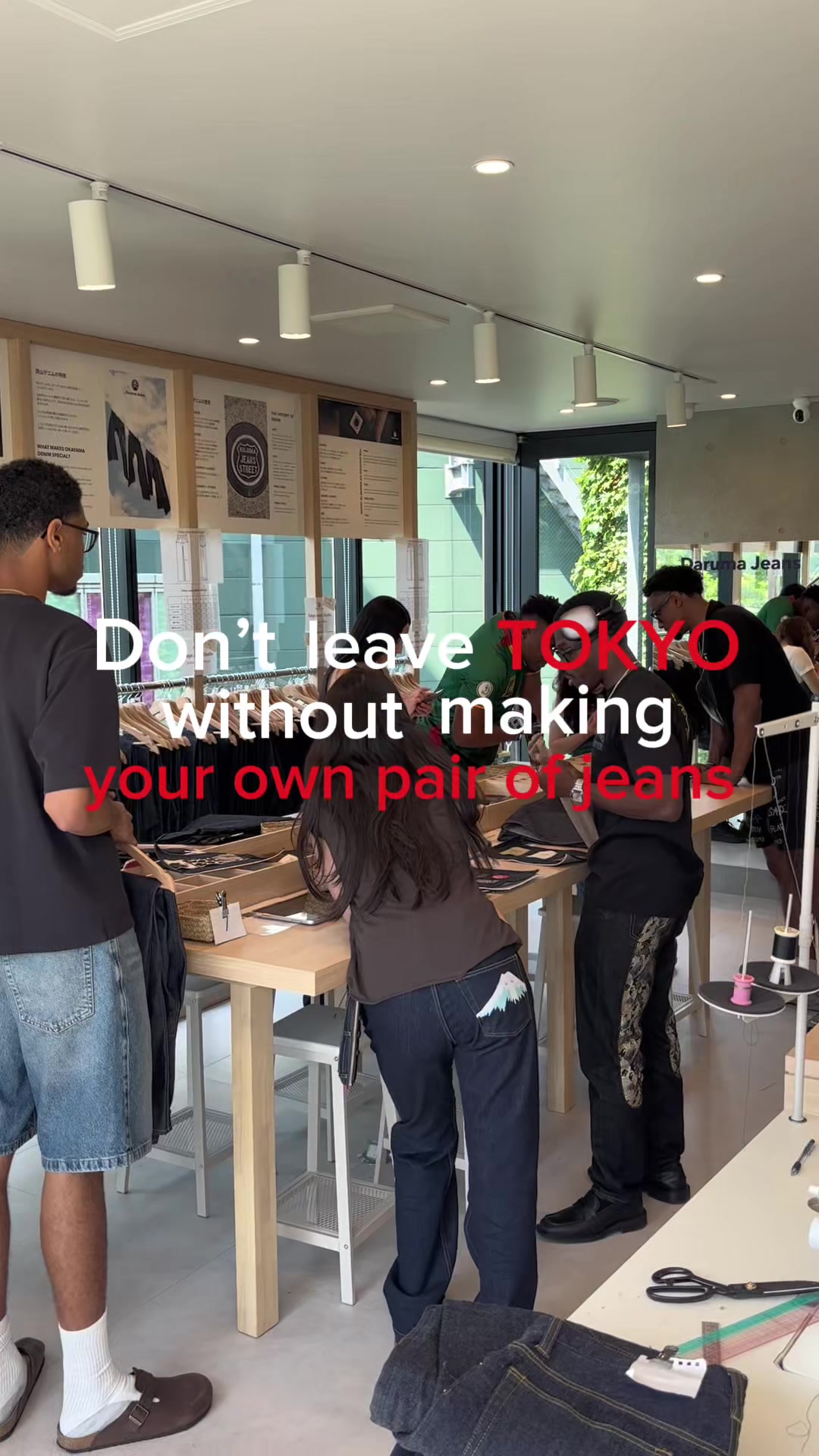 Custom Jeans Experience At Daruma