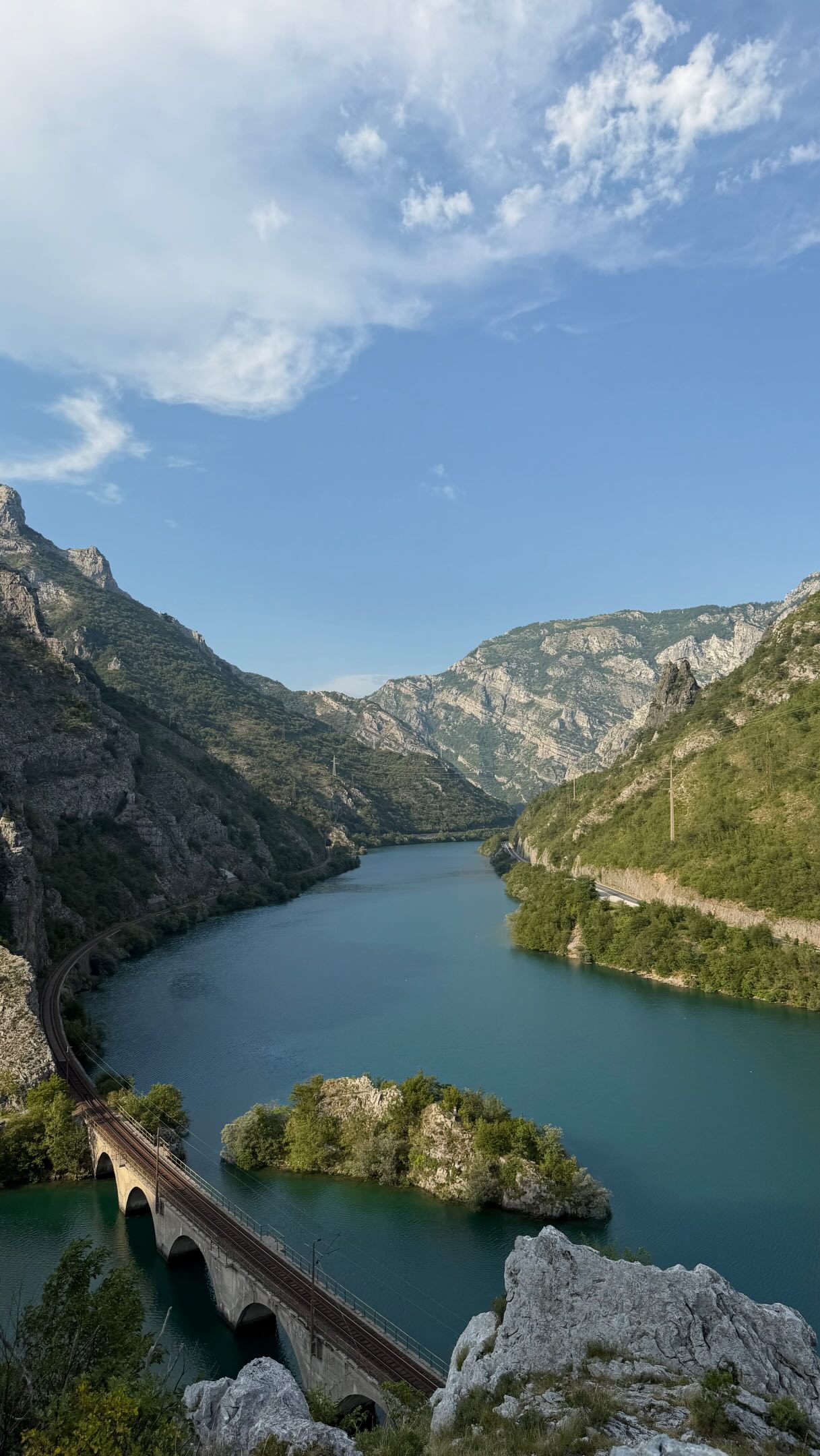 Scenic Bosnian Train Views: Mostar, Neum, Diva Grabovica