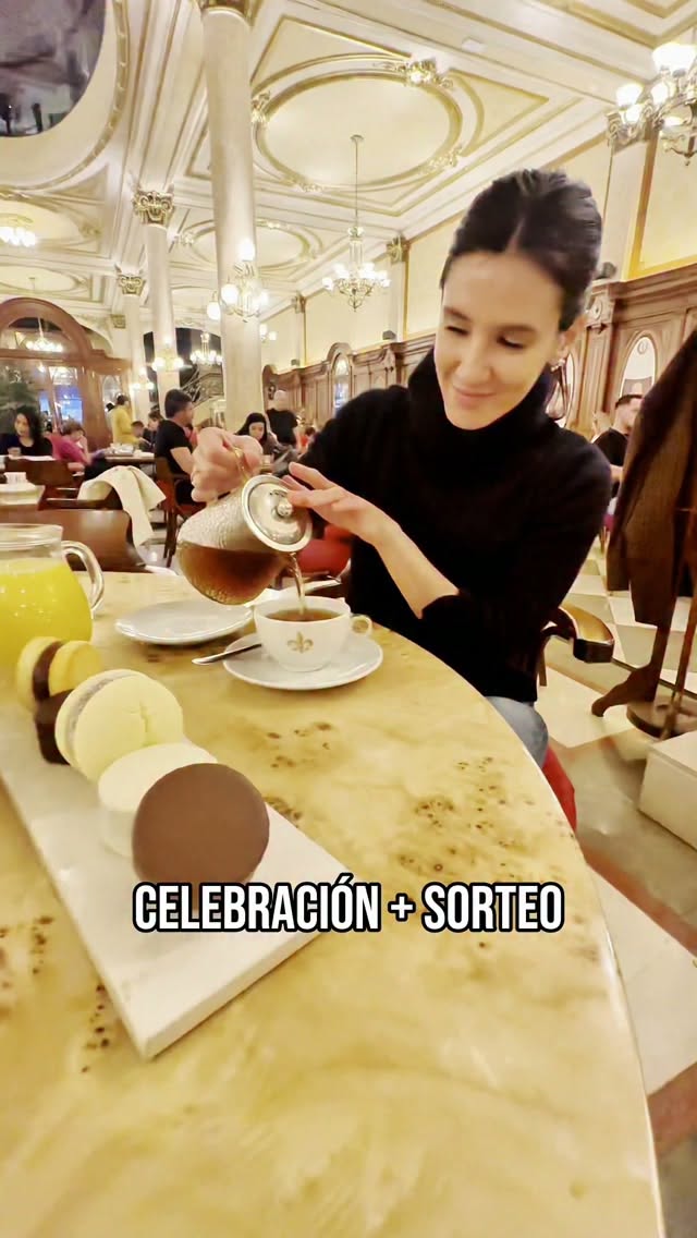 Confitería La Ideal Hosts Tea Service Giveaway