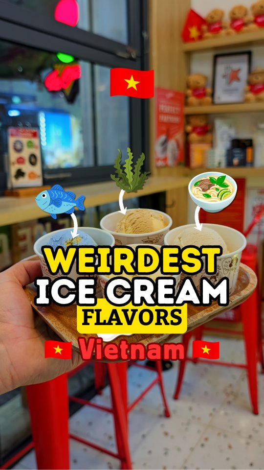 Unique Ice Cream Flavors Across Vietnam