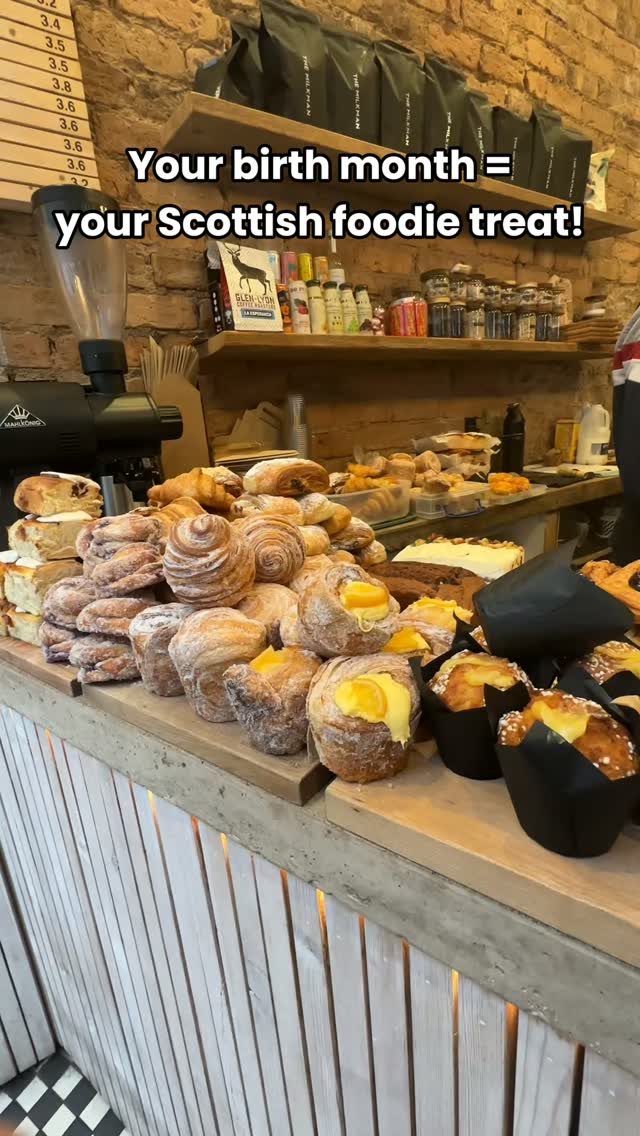 Scottish Foodie Treats By Birth Month