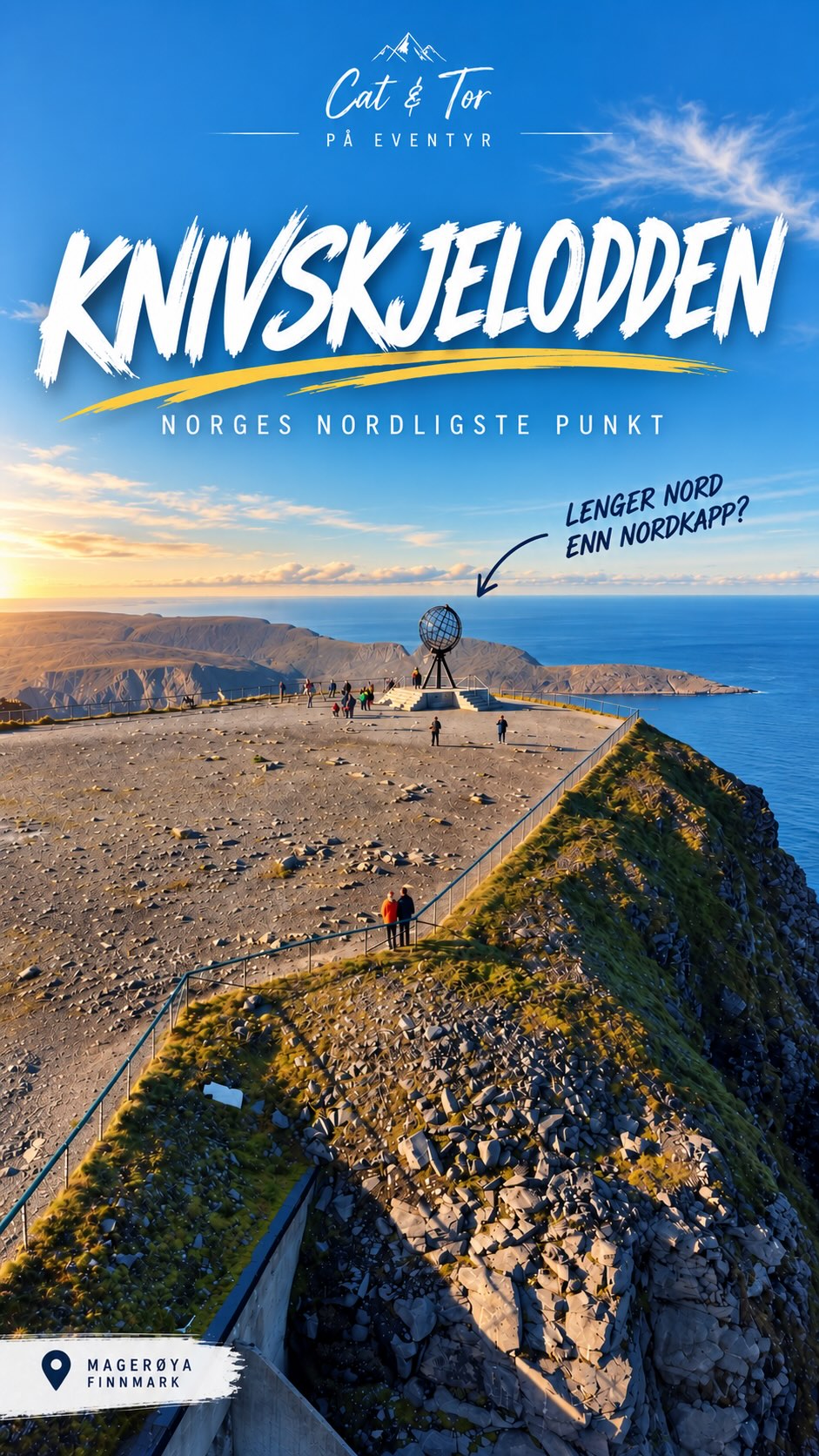 True Northernmost Point: Knivskjellodden Hike
