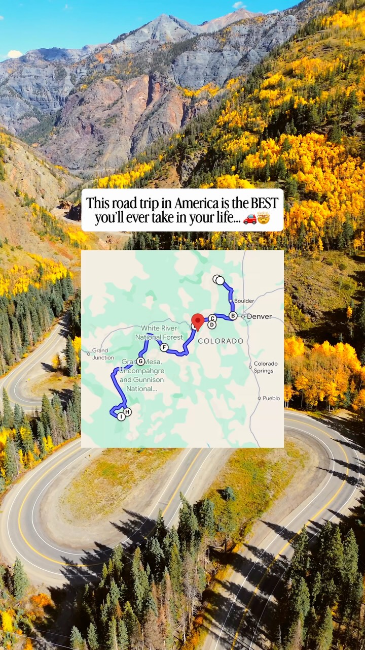 Colorado Fall Road Trip Through Mountain Towns