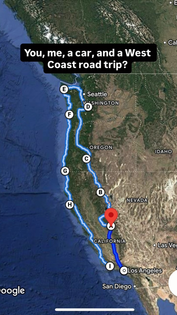 West Coast Road Trip: California, Oregon, and Washington