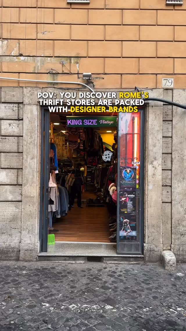 Rome's Best Vintage and Second-Hand Shops