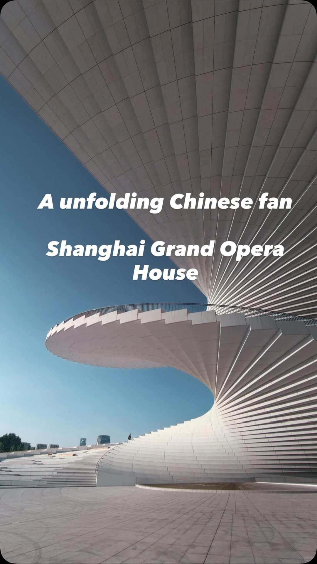 Shanghai Grand Opera House's Stunning Fan Design