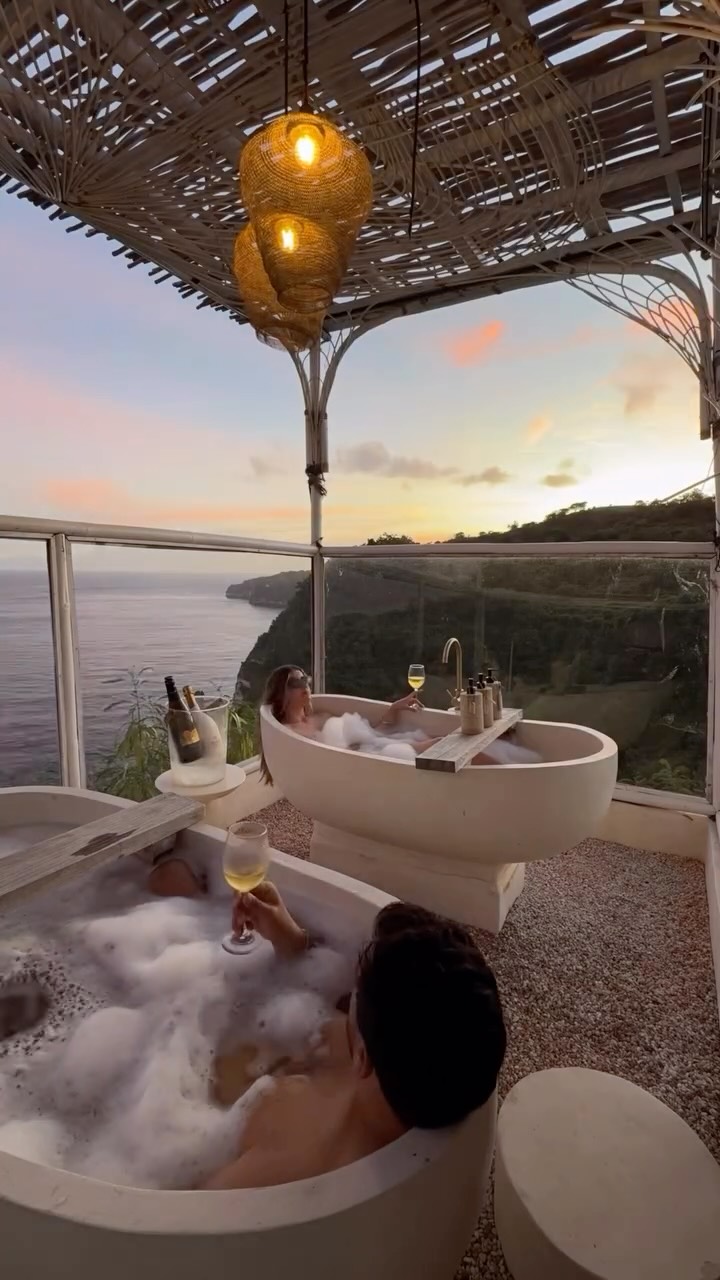 Bali's Tropical Glamping Offers Dreamy Jacuzzi Vibes