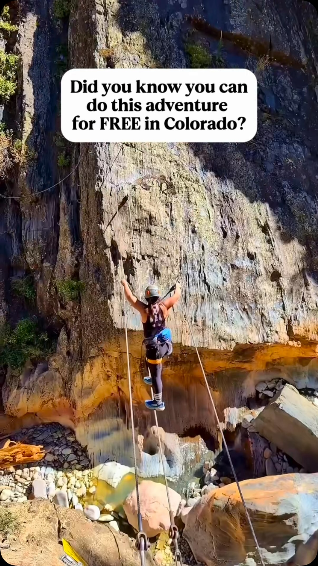 Ouray's Via Ferrata Gorge Adventure
