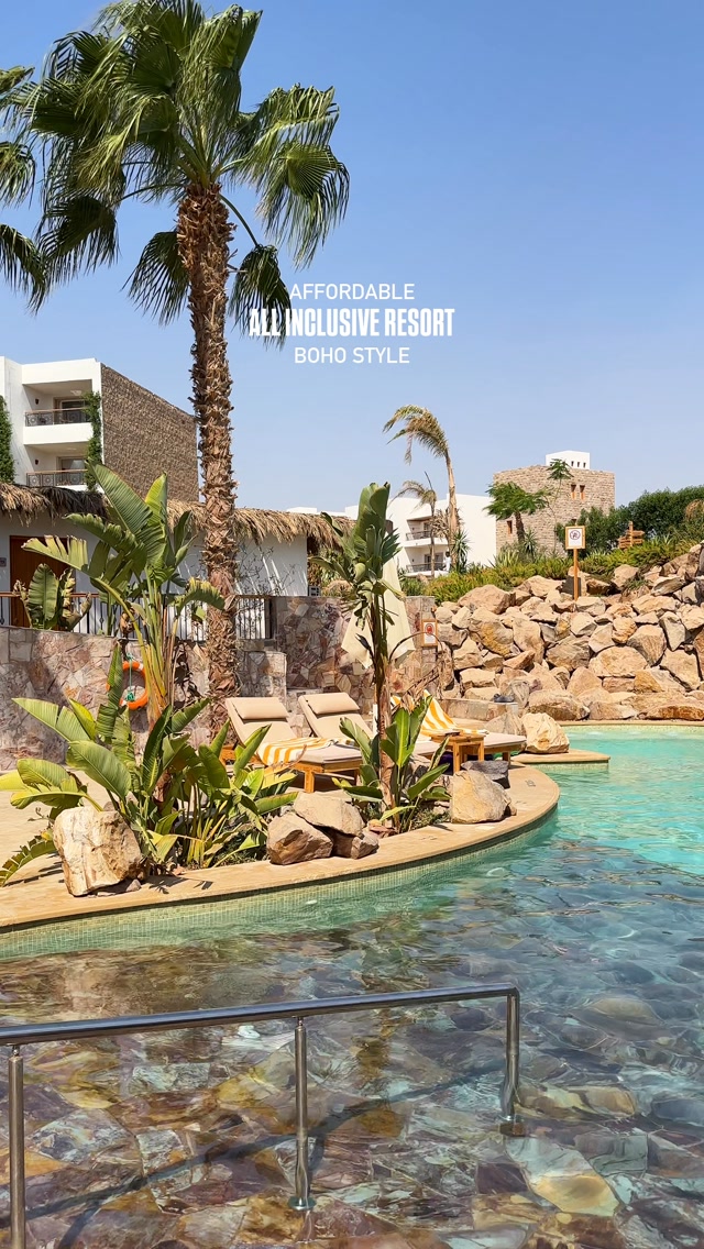 Boho-Style Beach Resort in Hurghada, Egypt