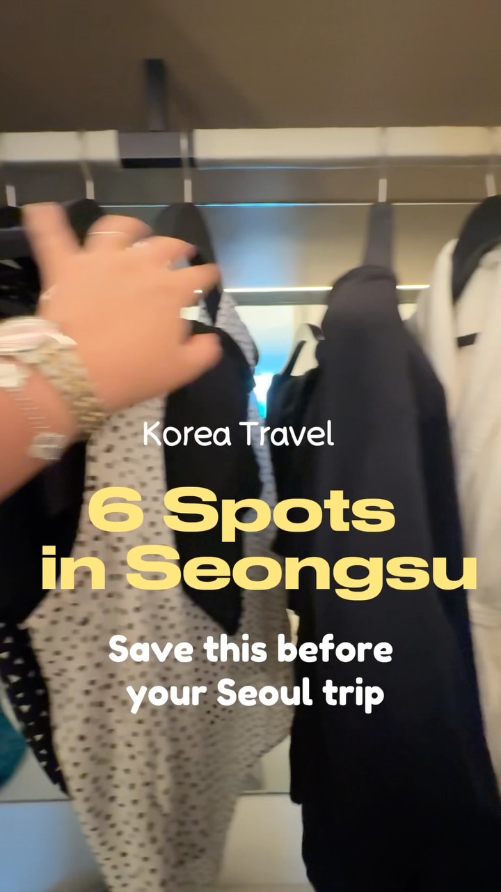 Seongsu's Top Accessory Shops and Cafes