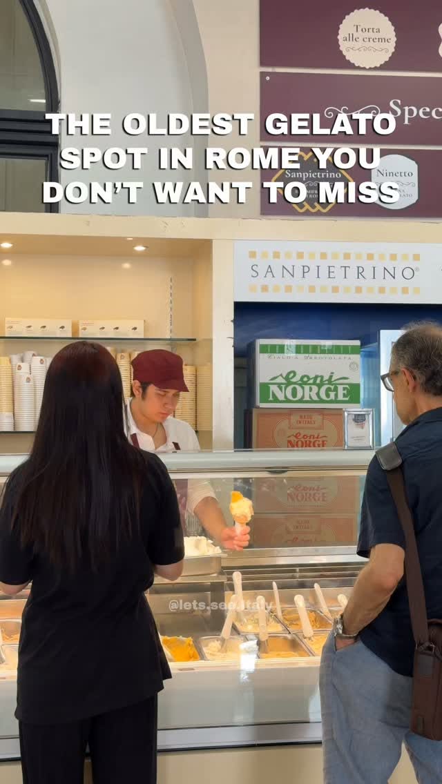 Historic Roman Gelateria Serves Artisanal Treats